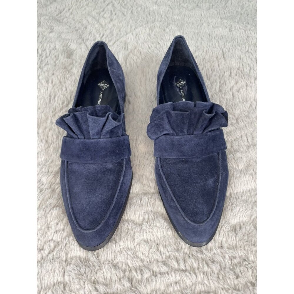 Antonio Melani Loafers Ninata Shoes Blue Loafers Women's Size 7